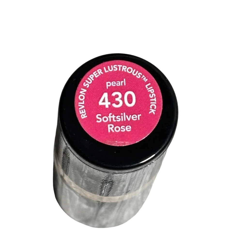 Revlon Super Lustrous Lipstick 430 Softsilver Rose Pearl Pink New Sealed